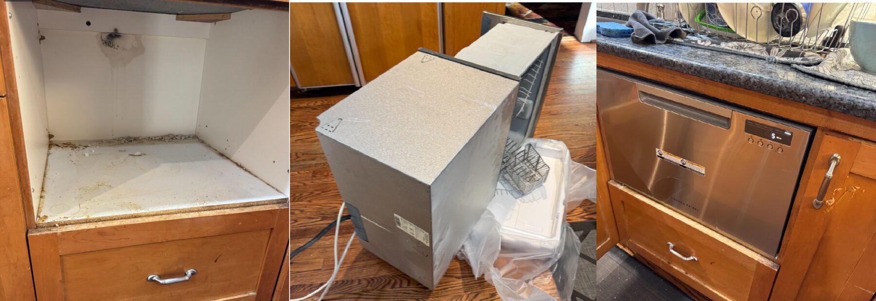 Appliance & Fixture Installation — completed project